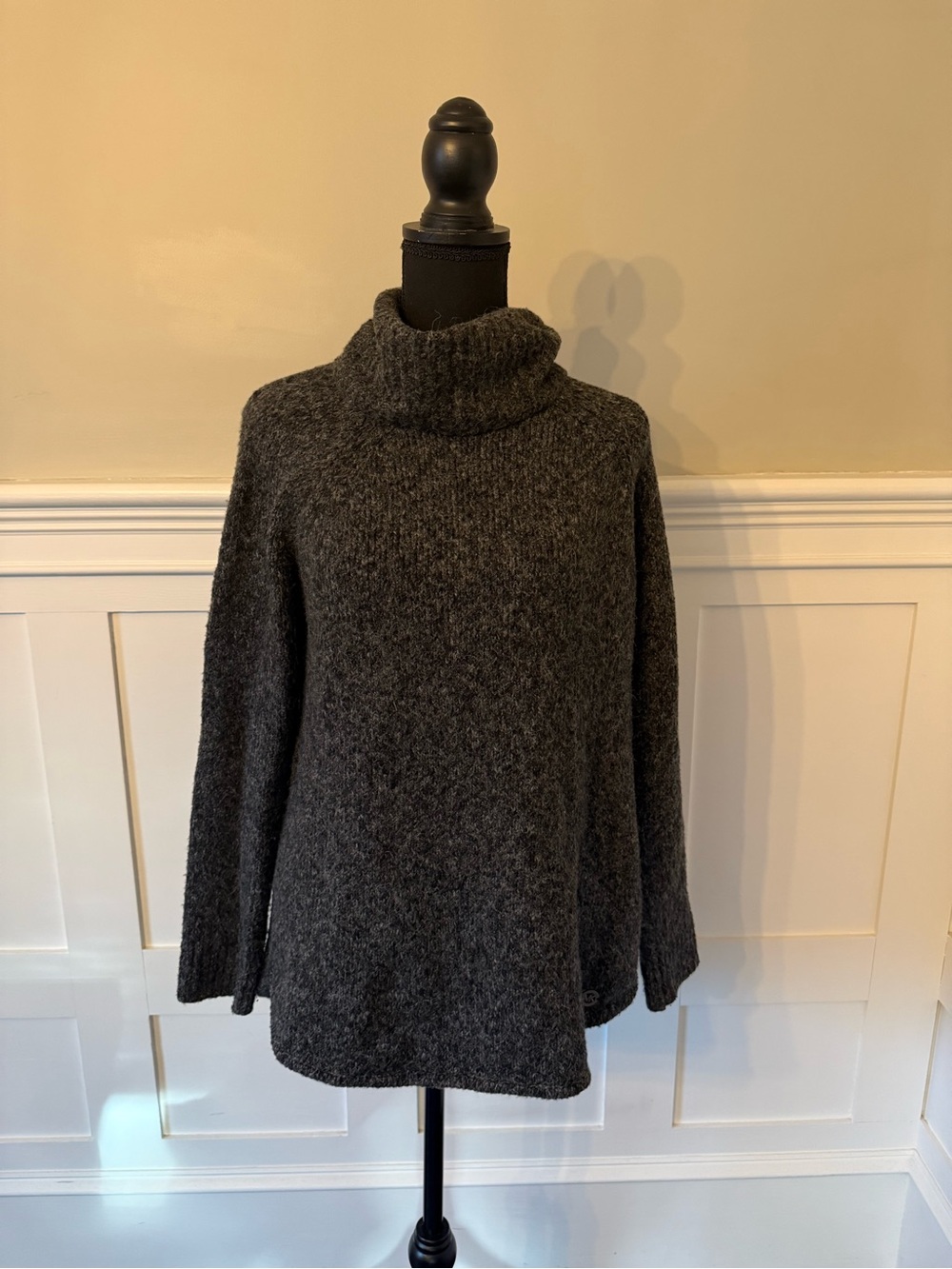 Michael Kors Charcoal Gray Turtleneck Sweater
